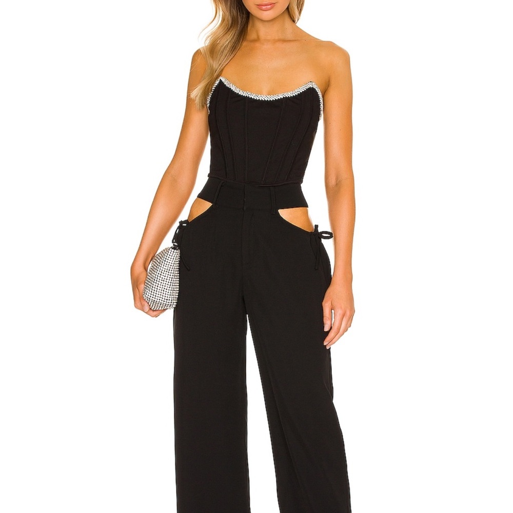 Superdown Benny cut out pants